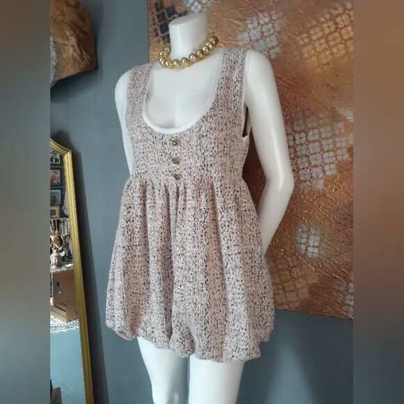 Zara Boucle Cotton Mini Bubble Dress - Picture 15 of 15